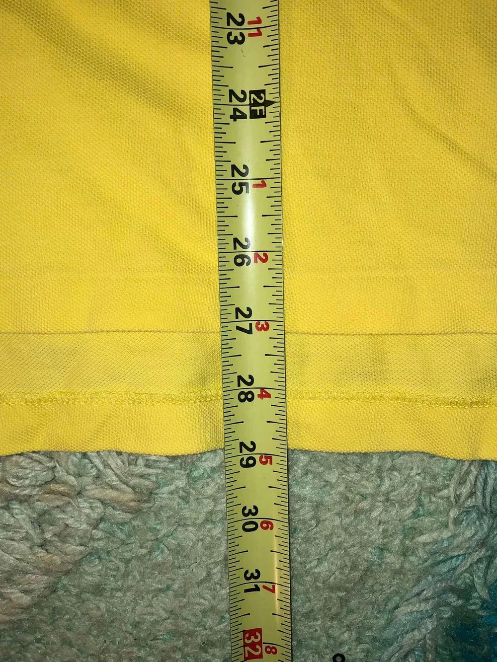 Ralph Lauren Yellow Polo Shirt with Navy Pony